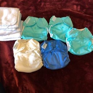 Bumgenius cloth diaper set 5